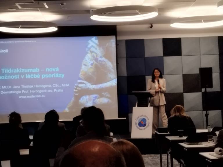 Účast SPAE na 29. národní dermatolog. kongresu v Brně